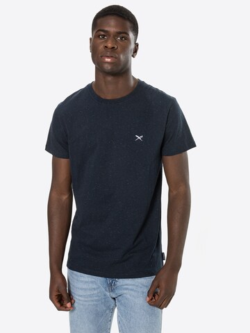 T-Shirt 'Retain' Iriedaily en bleu : devant