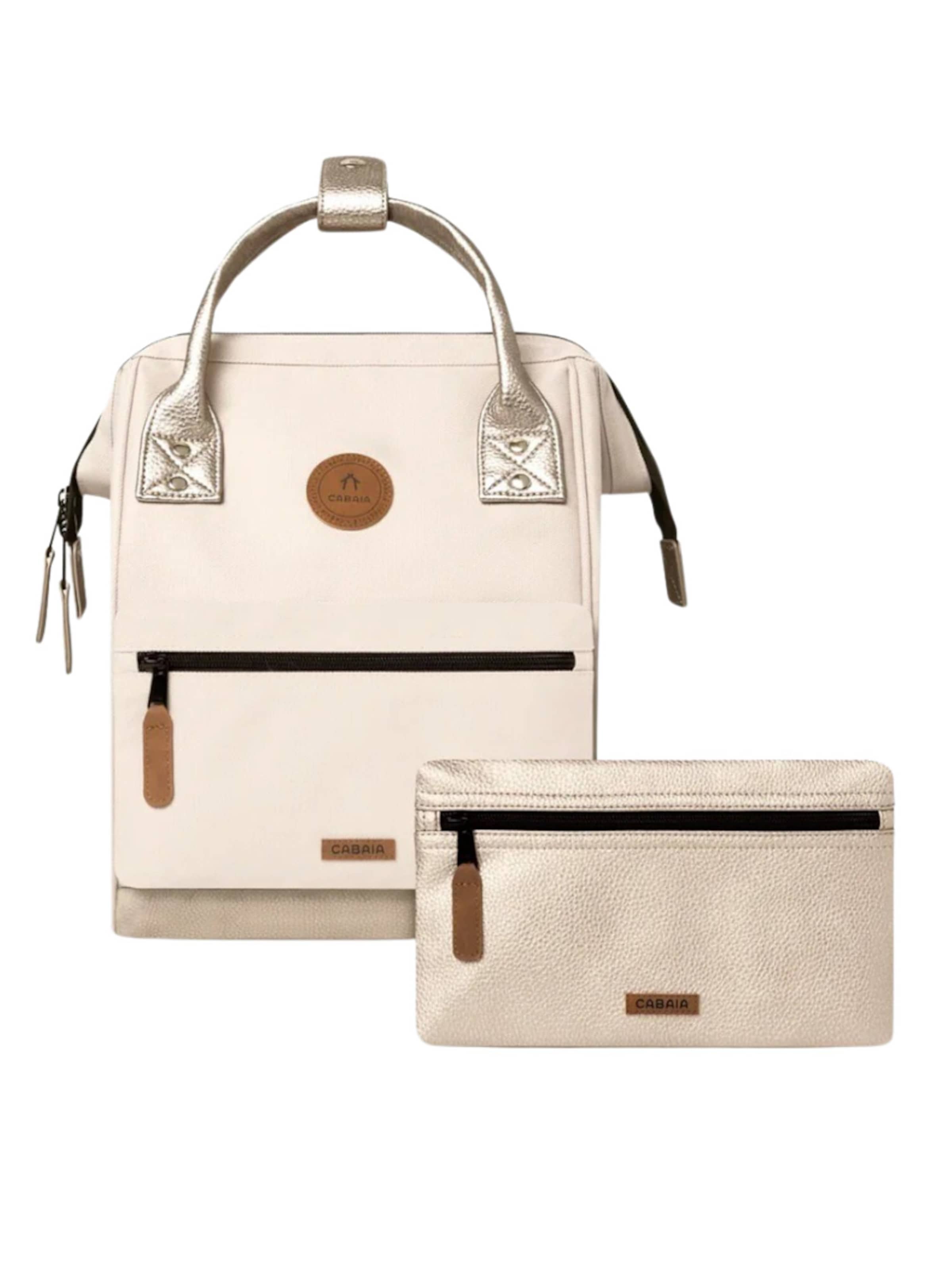 Cabaia Backpack 'Algier' in Beige: front
