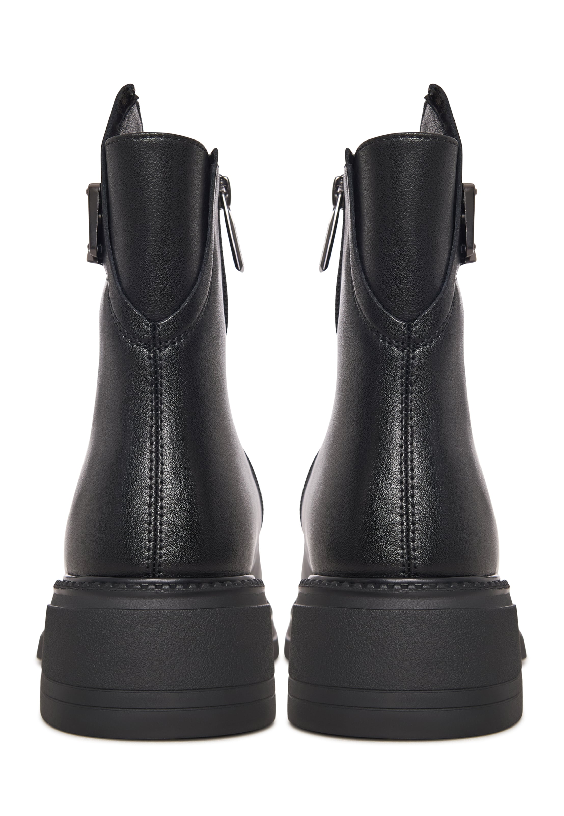CESARE GASPARI Stiefelette in Schwarz