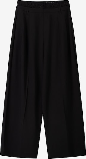 Bershka Hlače s naborima u crna, Pregled proizvoda