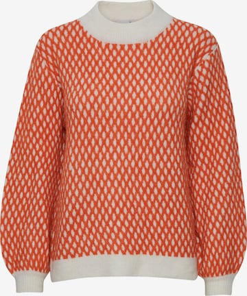 ICHI Sweater 'Kamara' in Red: front