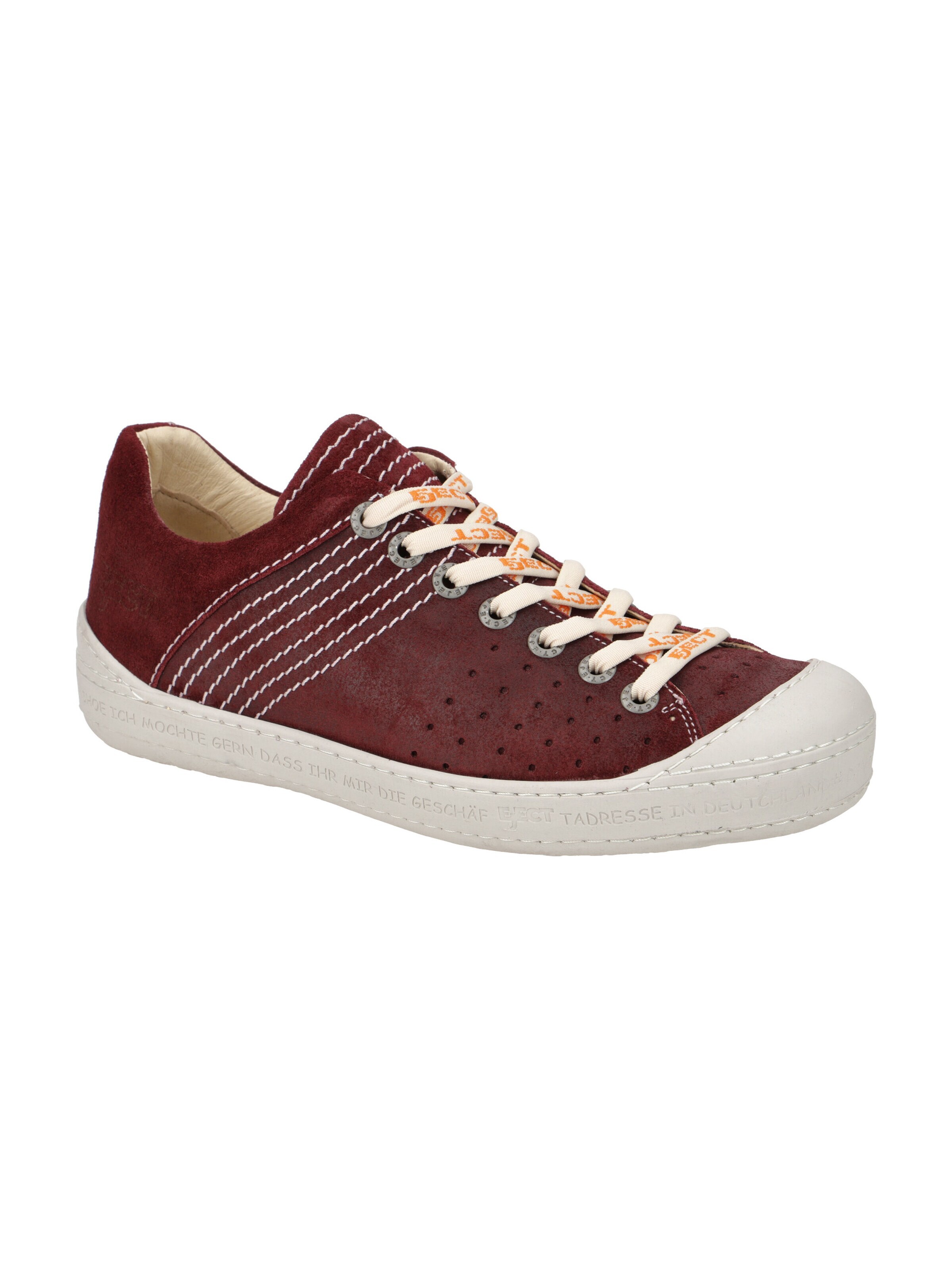 EJECT Lace-Up Shoes in Red