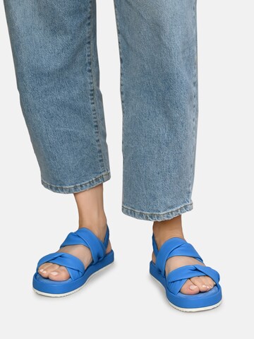 Crickit Sandale ' JANEKE ' in Blau: Vorderseite