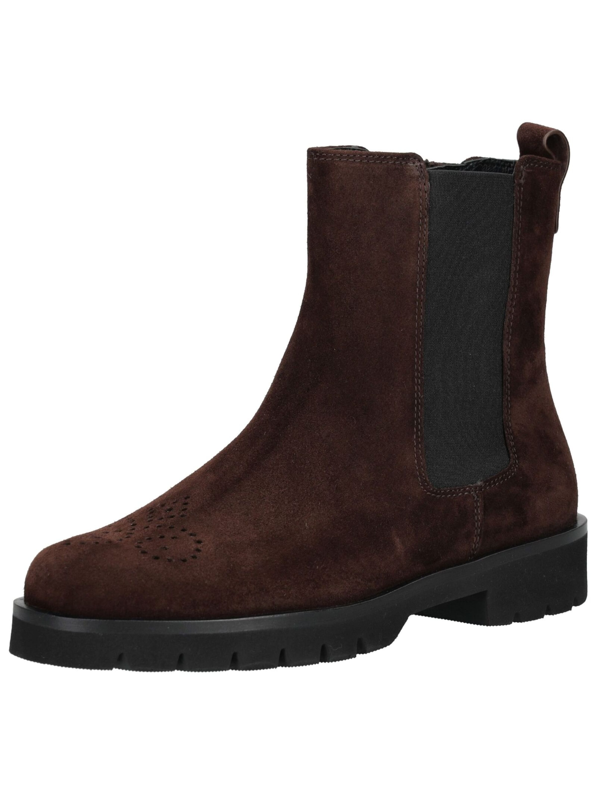 Högl Chelsea boots in Bruin: voorkant