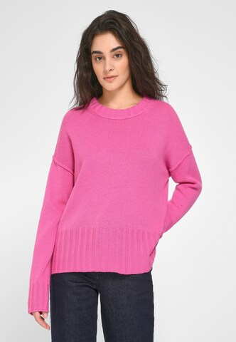 Pull-over include en rose : devant