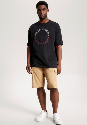 Tommy Hilfiger Big & Tall T-Shirt in Schwarz