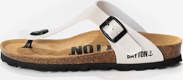 sidabrinė Bayton Šlepetės per pirštą 'MERCURE': priekis