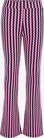 WE Fashion Flared Leggings i rosa: forside