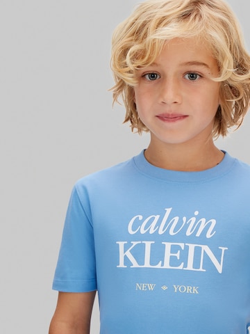 T-Shirt Calvin Klein Jeans en bleu