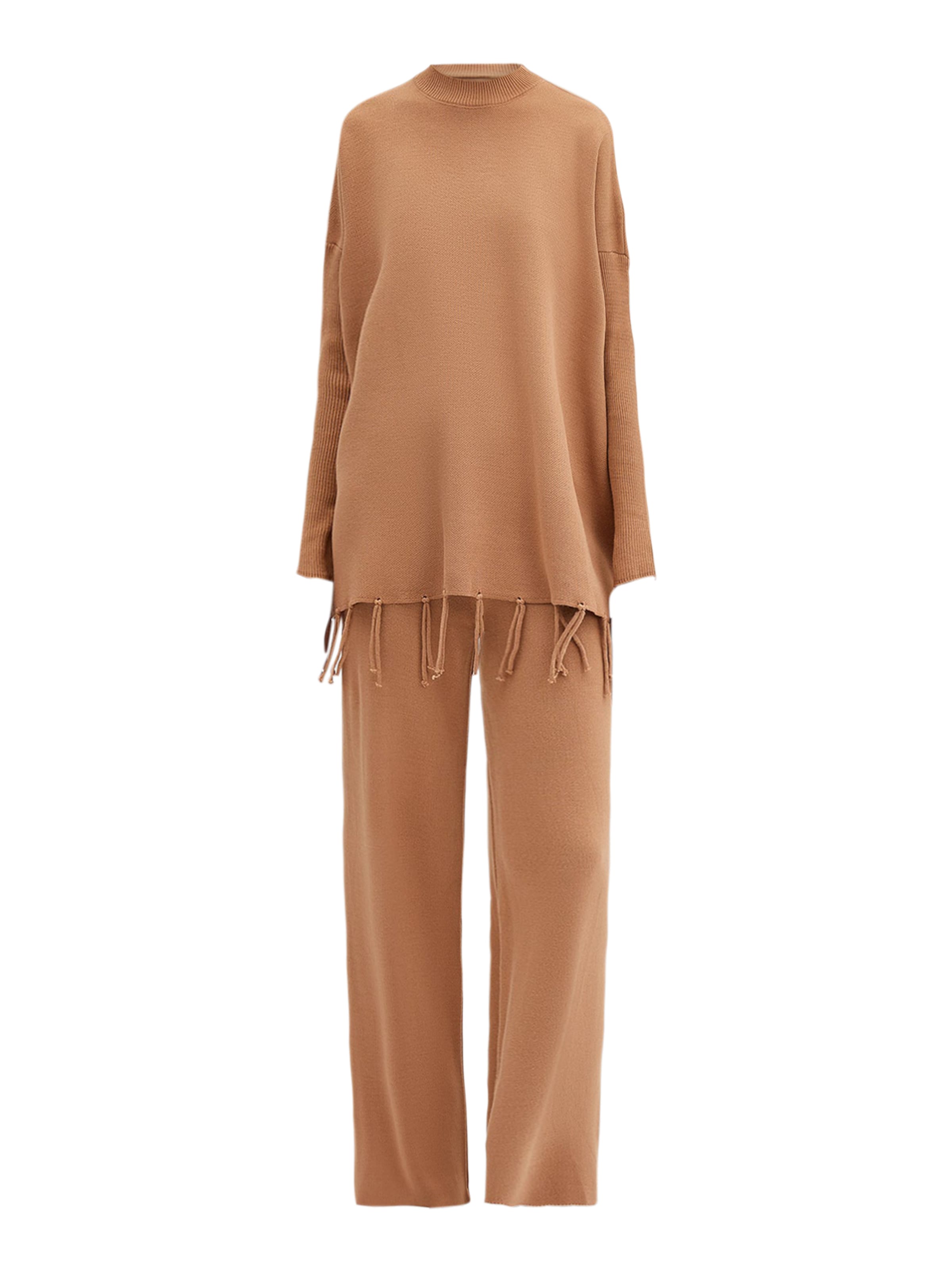 Touche Prive Kostüm in Beige: Vorderseite