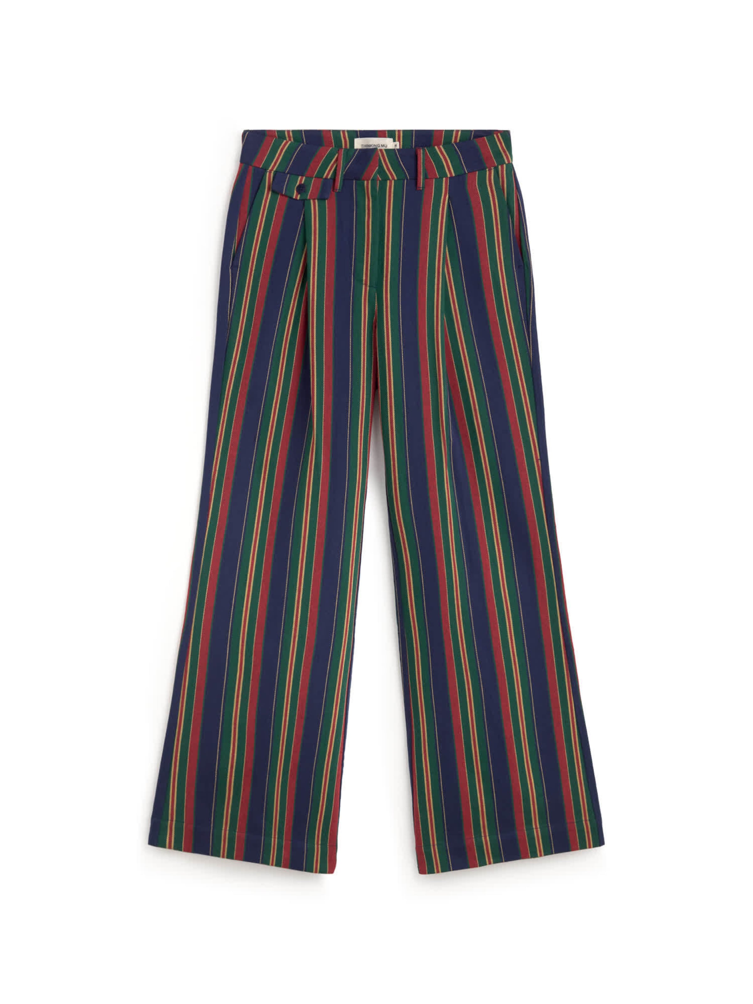 Thinking MU Loosefit Broek 'Patricia' in Gemengde kleuren: voorkant