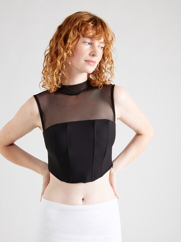 Top di Tally Weijl in nero: frontale