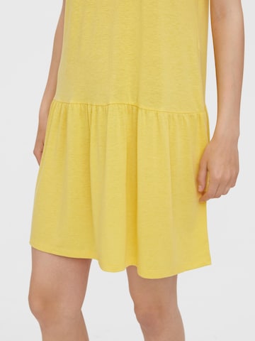 VERO MODA Dress 'ULJAJUNE' in Yellow