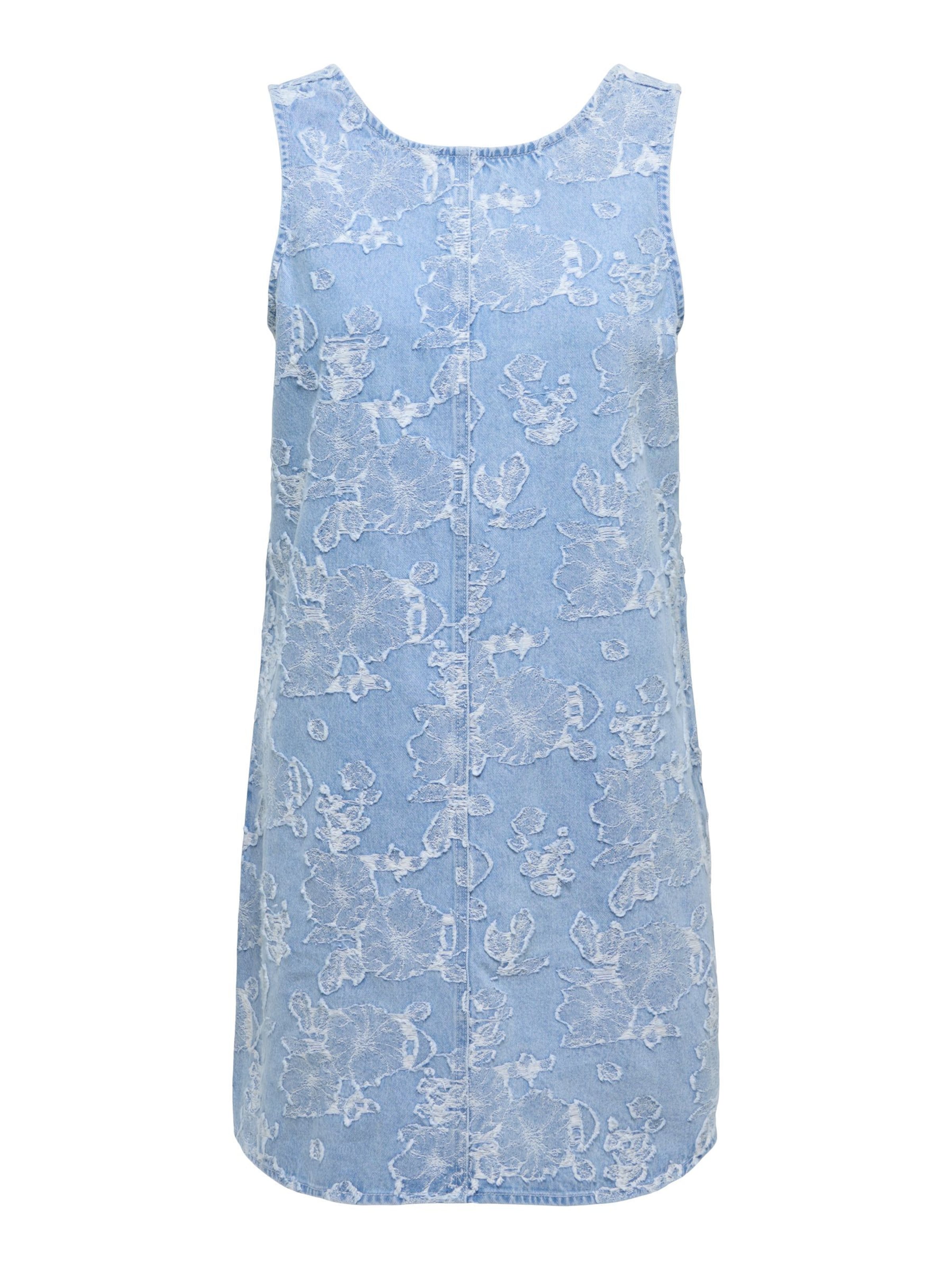ONLY Dress 'ONLaude' in Blue denim / White, Item view