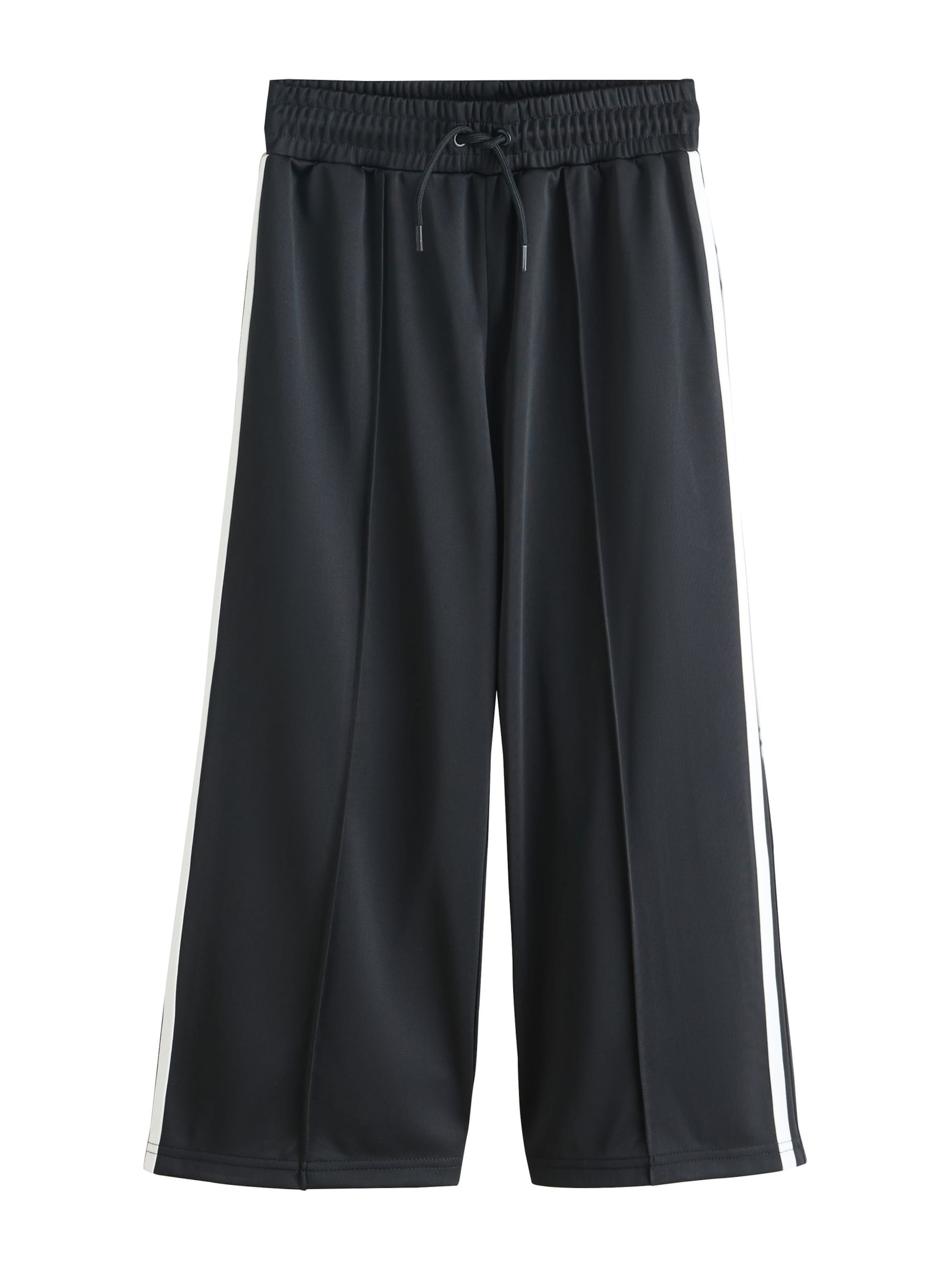 Next Wide leg Broek in Zwart: voorkant