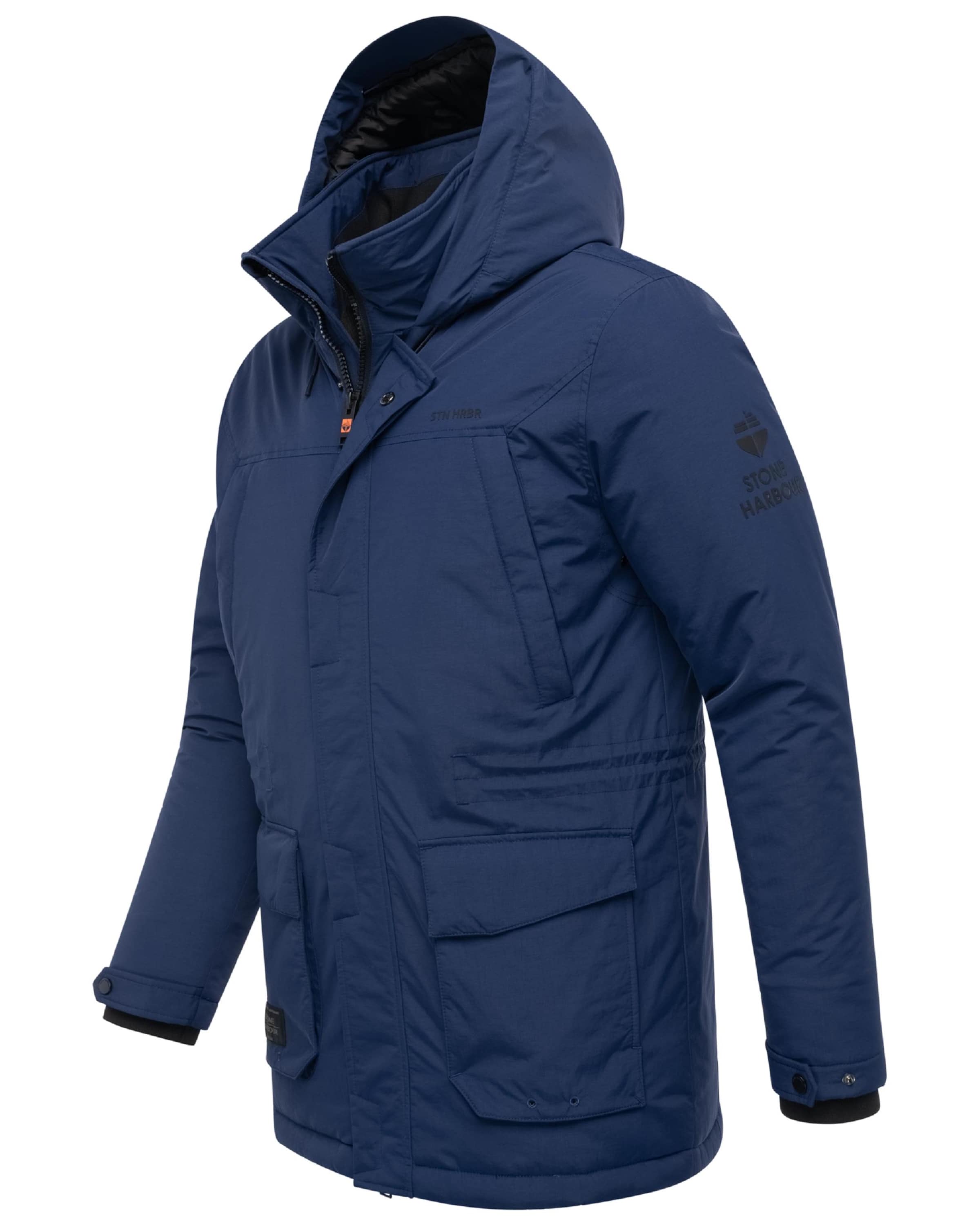 STONE HARBOUR Winter jacket 'Wadiim XX' in Blue