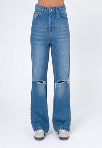 FRESHLIONS Regular Jeans 'Sofia' in Blauw: voorkant