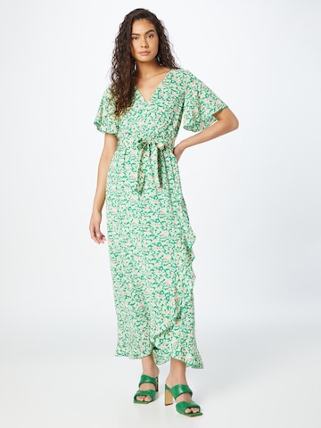 SISTERS POINT Letní šaty – zelená: přední strana
