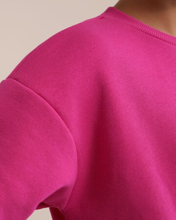 WE Fashion Sweatshirt in Pink