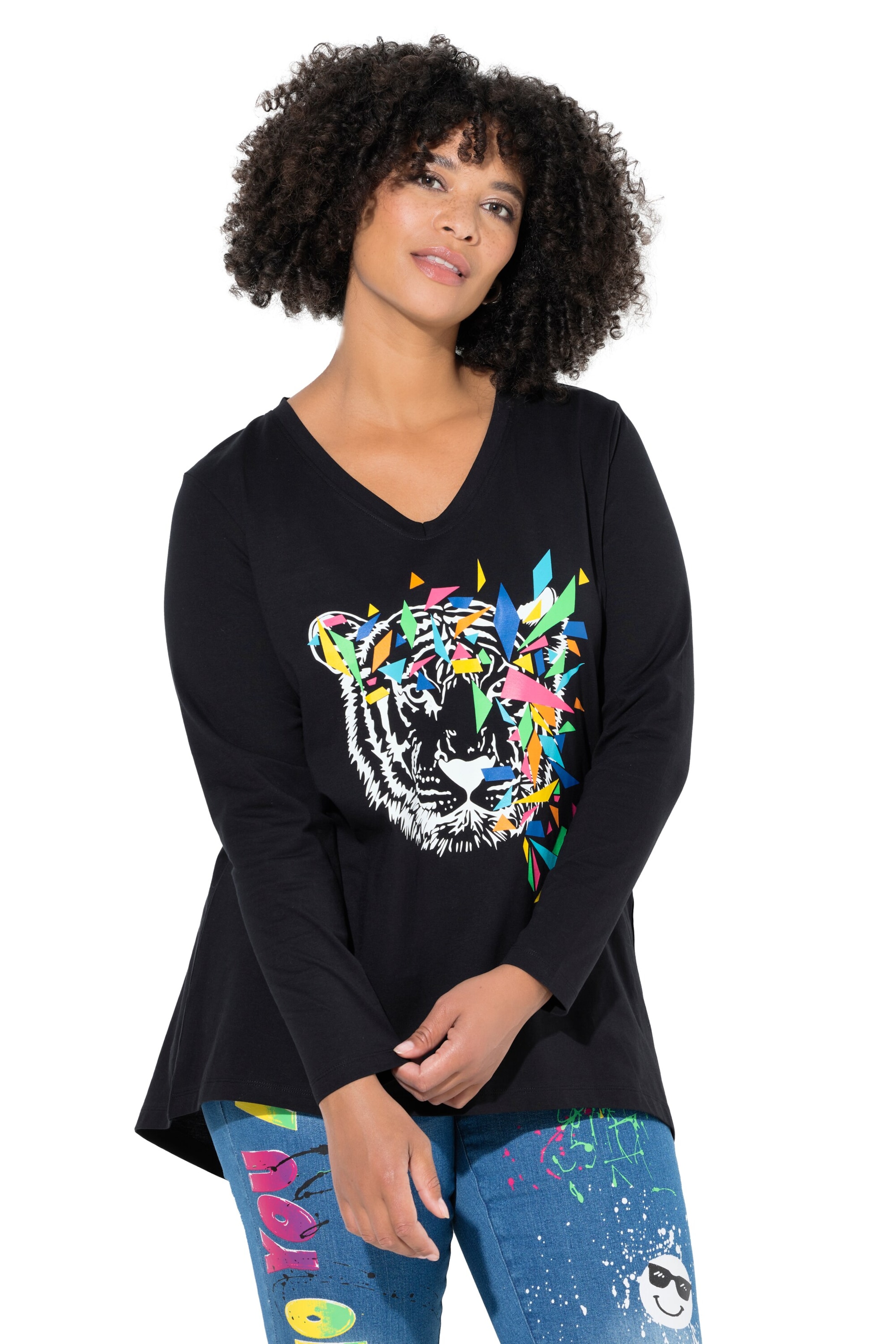 Angel of Style Shirt in Black: front