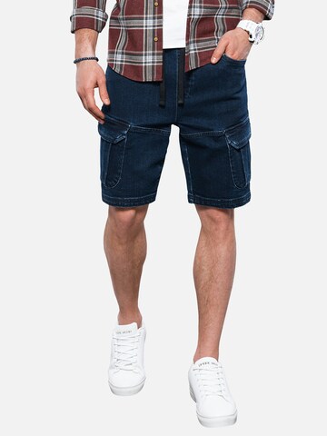 Ombre Regular Shorts 'W362' in Blau: predná strana