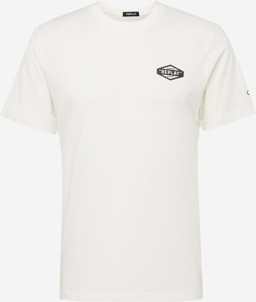 REPLAY Shirt in White: front