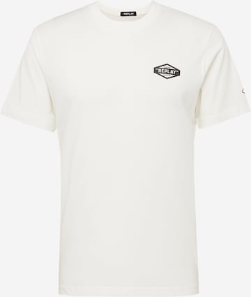 REPLAY Shirt in White: front