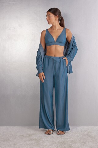 INTIMISSIMI Wide leg Pants in Blue