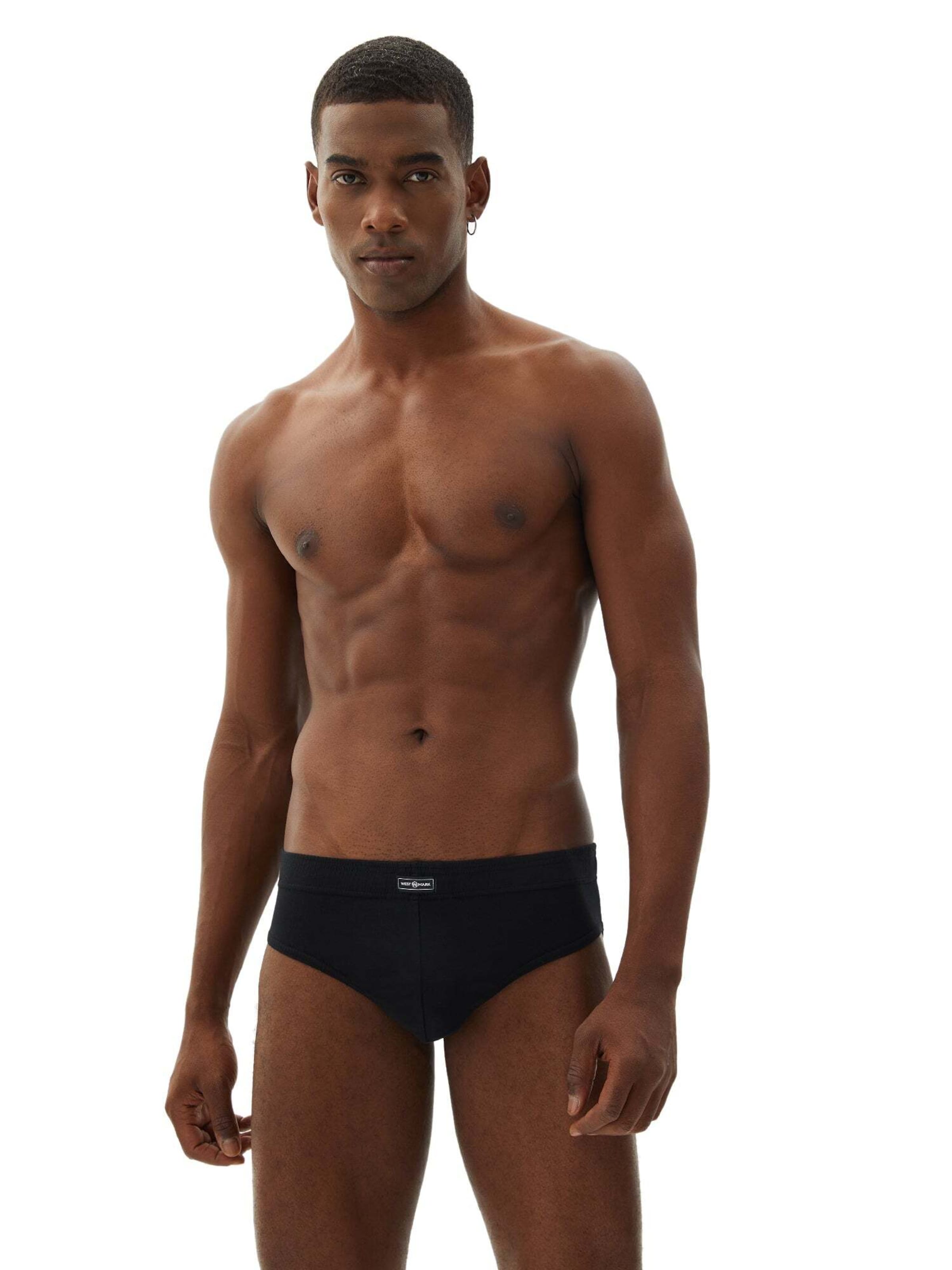 WESTMARK LONDON Slip 'BRUNO BRIEF' in Schwarz: Vorderseite
