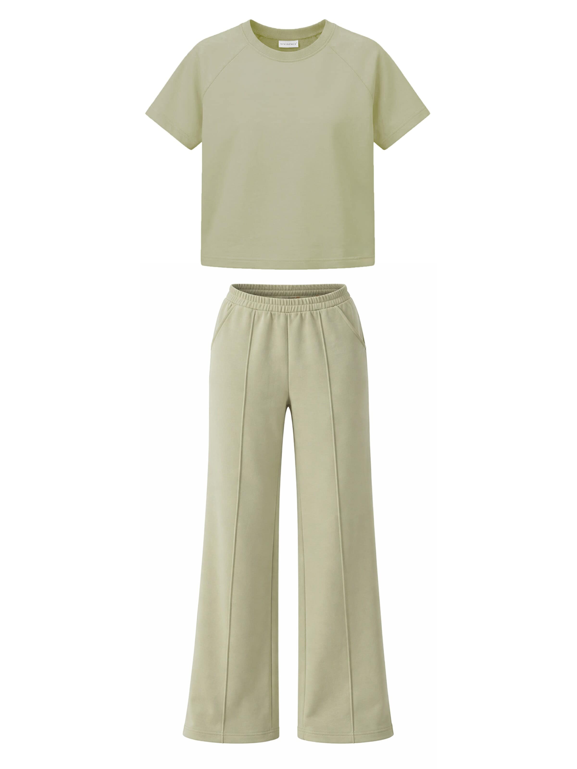 Vivisence Sweat suit '9209 Set' in Green: front