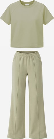 Vivisence Sweat suit '9209 Set' in Green: front