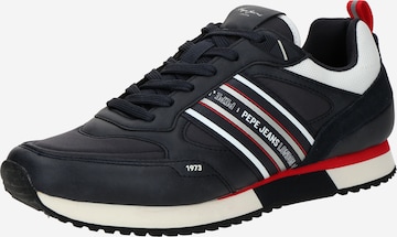 Pepe Jeans Trampki niskie 'DUBLIN YOUNG' w kolorze niebieski: przód