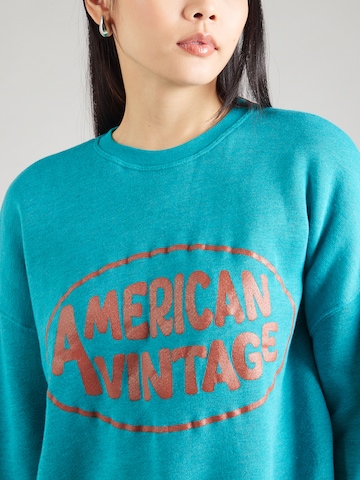 AMERICAN VINTAGESweater majica 'DOVEN' - plava boja