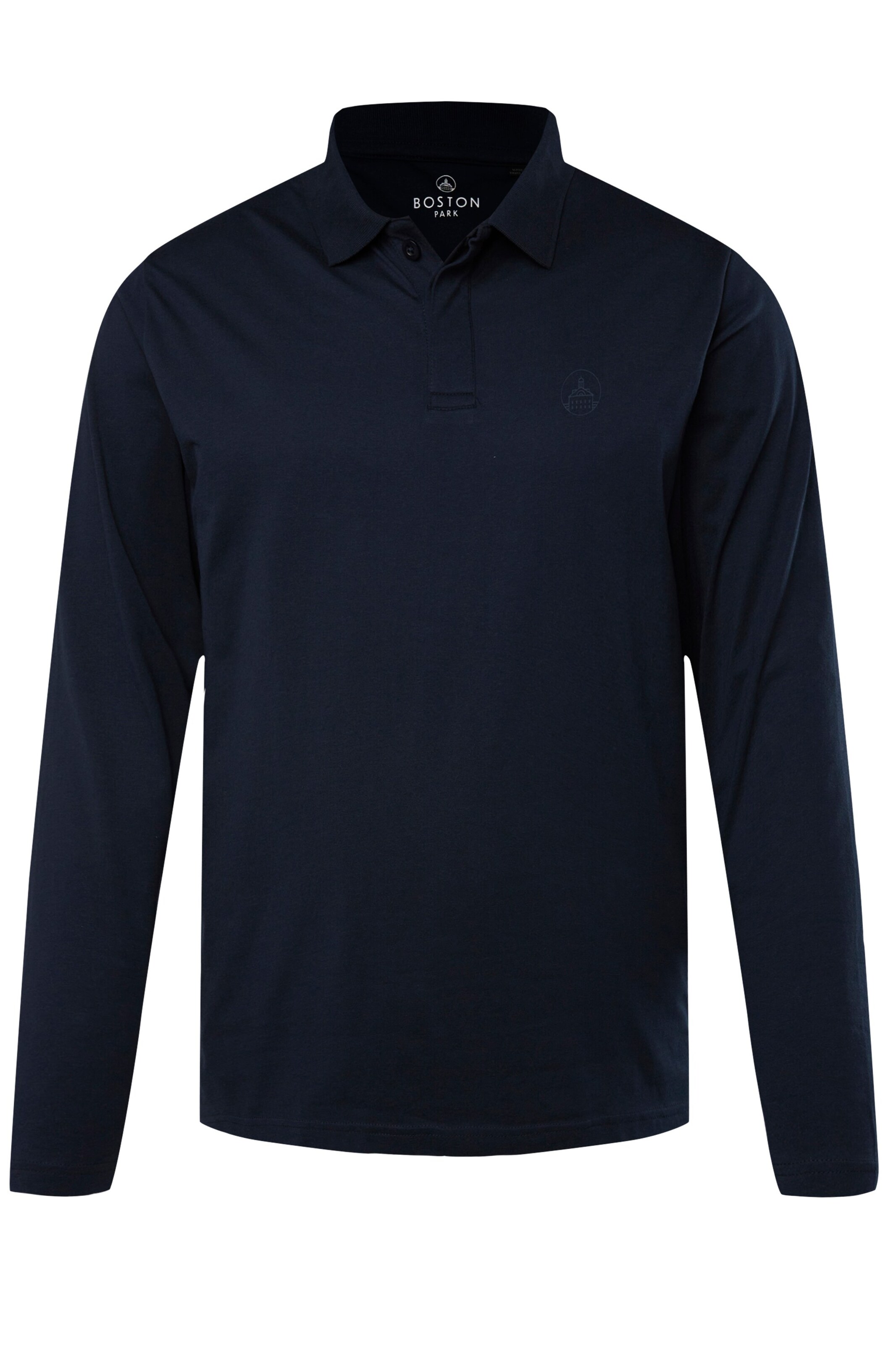 Boston Park Poloshirt in Blau: Vorderseite