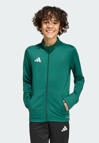 Giacca di felpa sportiva 'Entrada26' di ADIDAS PERFORMANCE in verde: frontale