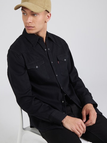 Coupe regular Chemise LEVI'S ® en noir : devant