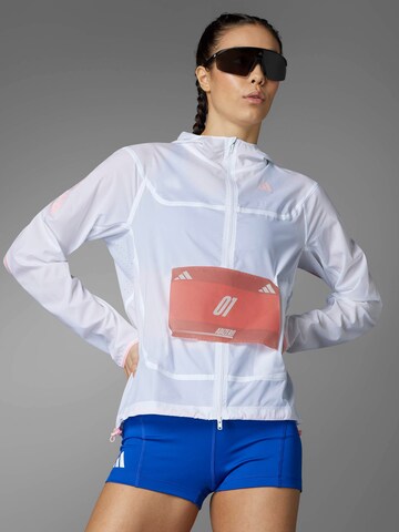 ADIDAS PERFORMANCE Skinny Sportshorts 'ADIZERO' in Blau