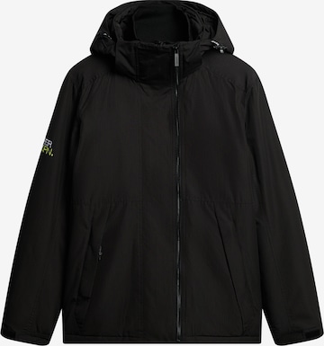 Superdry Übergangsjacke 'Yachter' in Schwarz: predná strana