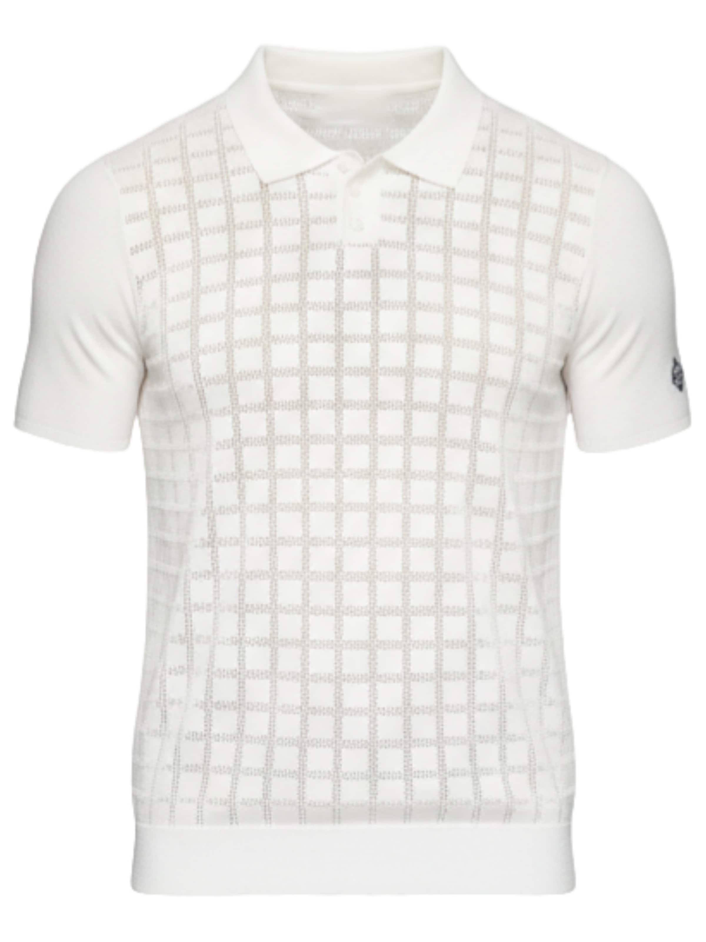 Ombre Shirt in White: front