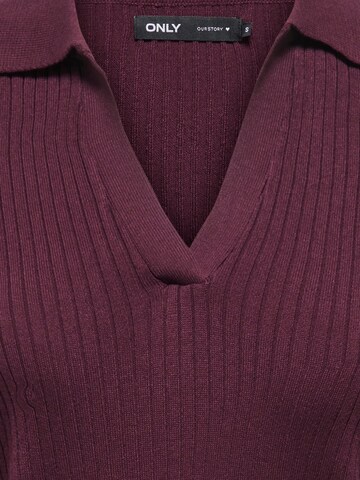 ONLY Trui 'ONLKaya' in Rood