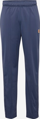 Regular Pantaloni sport 'Court HERITAGE' de la NIKE pe albastru: față