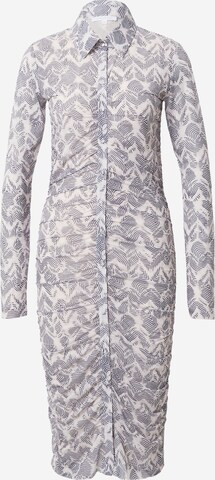 Robe-chemise 'ABITO' PATRIZIA PEPE en gris : devant