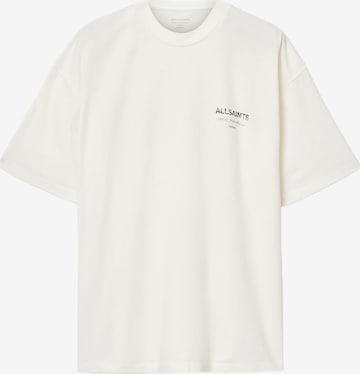 AllSaints - Camisa 'Underground' em bege: frente