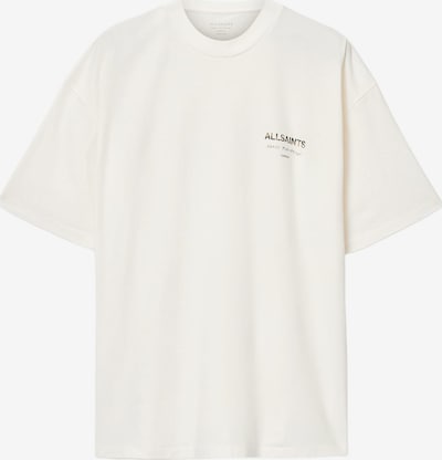 Marškinėliai 'Underground' iš AllSaints, spalva – kremo / kupranugario / tamsiai ruda, Prekių apžvalga