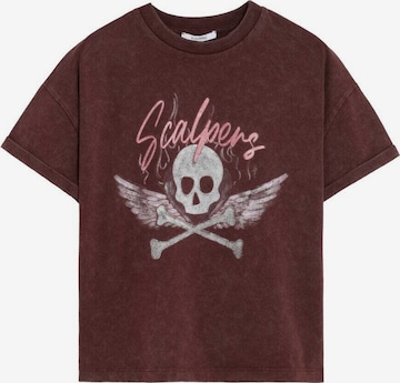 Tricou de la Scalpers pe maro: față