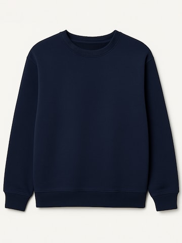 Sweat-shirt Eoselio en bleu : devant