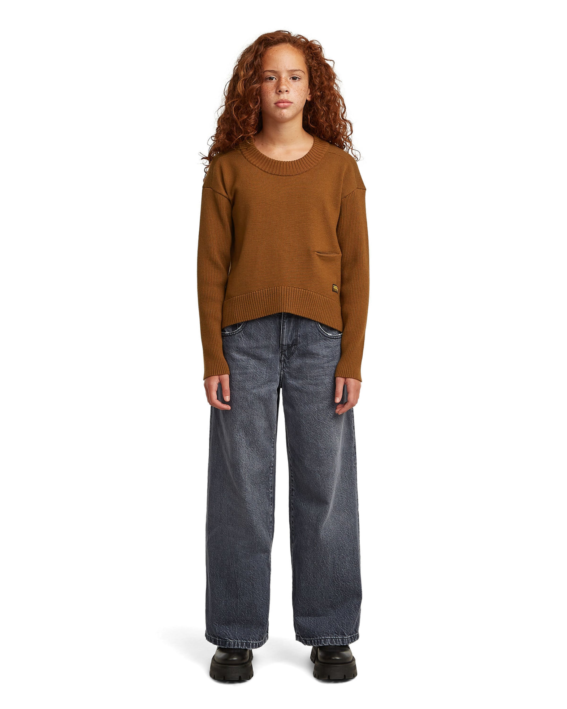 G-STAR Loose fit Jeans 'Girls Skater High Loose Jeans' in Blue