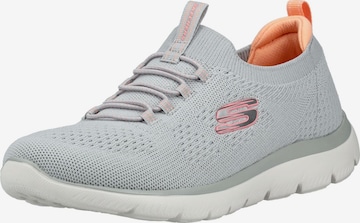 Slip on 'Summits' SKECHERS en gris : devant