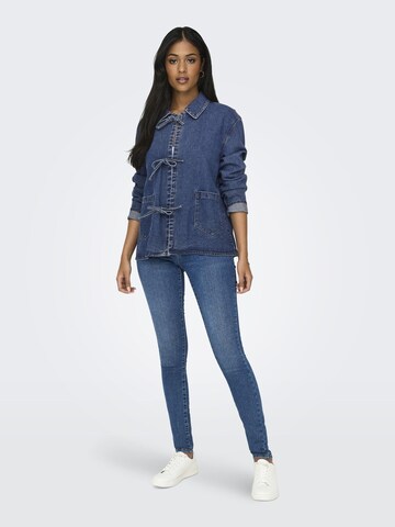 Veste mi-saison 'ONLTHILLE' ONLY en bleu