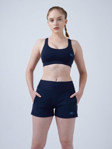 SPORTKIND Sporthose 'Advantage Shorts mit Ballhalter'‌‌ in Blau: Vorderseite